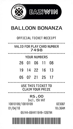 balloon ticket